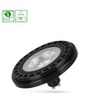 AR111 LED 20W GU10 - 230V, COB chip, 30°, varm hvid, RA90, sort