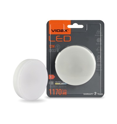 Led pære 12W Gx53 - neutral hvid
