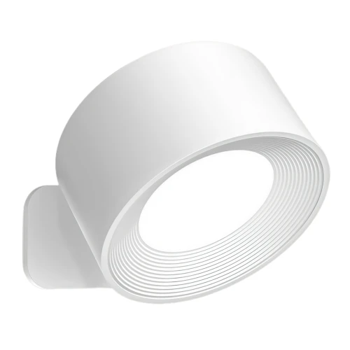 Genopladelig væglampe CCT - 4,5W, Hvid, rund, 360° roterbar, inde / ude, IP54, inkl. lyskilde
