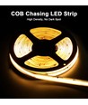 5m 12W/m COB LED strip IC løbelys/running - 24V DC, Løbelys, 120 LED pr. meter