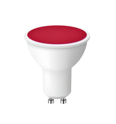 LEDlife 5W Rød LED spot - 230V, GU10
