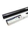 LED Sort Troldtekt Skinne 60 cm - 30W, Akustilight, Planforsænket, 24V