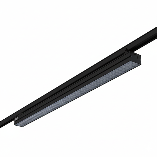 LEDlife 38W LED lysskinne til kontor og butik - Til 3-faset skinner, sort, 170 lm/W, 115 cm