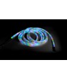 3m RGBIC Neon flex slange - USB, IP20, Komplet sæt, vævet reb, Bluetooth App, fjernbetjening
