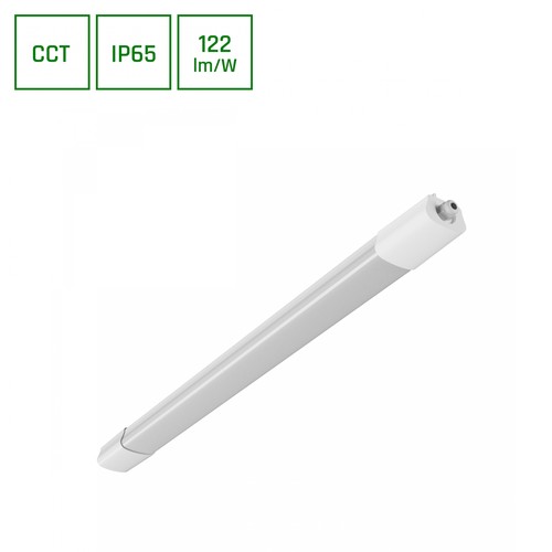 60cm 18W Limea Select komplet LED armatur - 122lm/W, IP65, 3xCCT, 5 års garanti