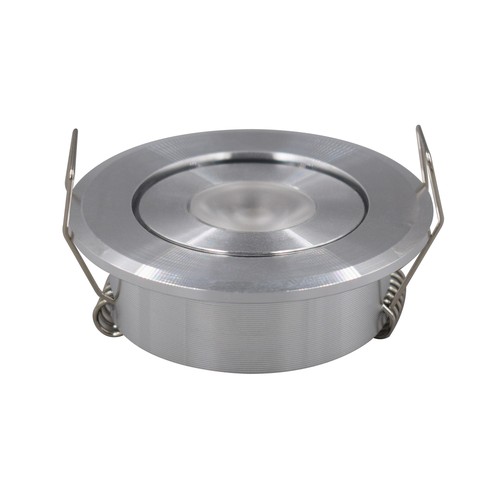 1,5W elevator spot - Hul: Ø4,4 cm, Mål: Ø5,2 cm, 25° spredning, 1m ledning