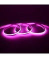 5m 9W/m Pink Dot-free COB-LED strip - 24V DC, IP20, 240 LED/m, 5 års garanti