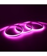 5m 9W/m Rosa Dot-free COB-LED strip - 24V DC, IP67, 240 LED/m, 5 års garanti