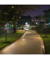 5W LED havelampe, 80,5cm, sort - 810lm, IP65, 4000K, udendørs bedlampe