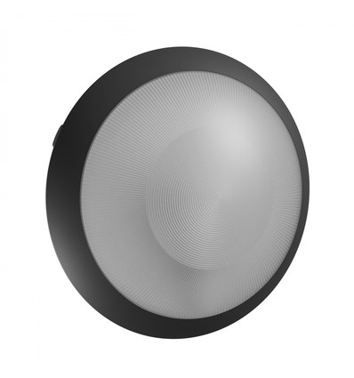 Loftlampe Ø30cm m. E27 fatning - IP65, IK08, 9cm høj, uden lyskilde