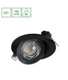 Ø105x35 mm Mobilo loftslampe 6,5W - LED, CCT, 230V, 36°, IP20, sort, rund