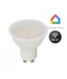 10 stk. Wifi LED pære - 5W, Tuya/Smart Life, virker med Google Home, GU10 Spot