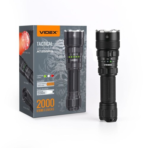 Taktisk LED-lommelygte - 5000K