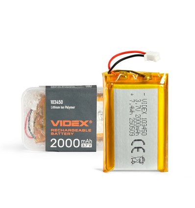 Genopladeligt Li-pol batteri - 2000mAh