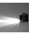 LED pandelampe - bevægelsessensor + rødt/grønt lys, 1200mAh, genopladelig, IP65