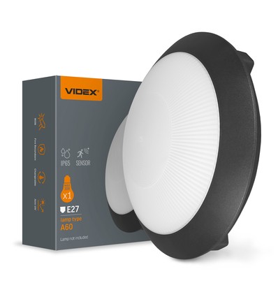 Loftmonteret lampearmatur med mikrobølgebevægelsessensor