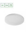 Ø330x53 mm Nymphea Fusion loftlampe 20W/30W/40W LED - CCT, 230V, 120°, IP44, hvid