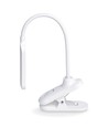 6W LED dæmpbar skrivebordslampe med klemme - Helsinki, 370lm, 3-trin CCT, hvid, 120° lysvinkel