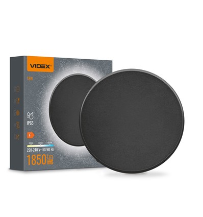 DOME væglampe 18W - CCT, IP65, sort