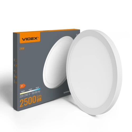 24W Loftslampe, 3CCT - Ø292 mm, indbygget lyskilde