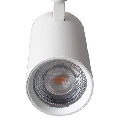 LEDlife 30W hvid vægmonteret spot - Flicker free, RA90, til loft/væg - Farve på hus : Hvid, Kulør : Varm, Spredning : 38°