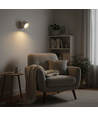 Genopladelig væglampe CCT - 4,5W, Hvid, rund, 360° roterbar, IP20, inkl. lyskilde