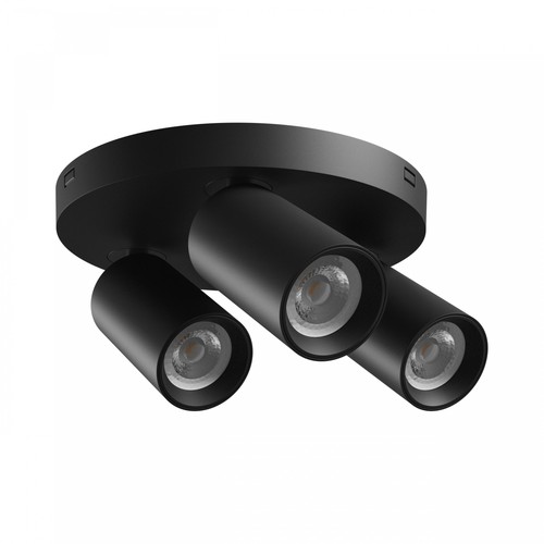 Madara Altro loftlampe 3xGU10 - 230V, IP20, sort, rund