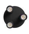 Madara Altro Round 3xGU10 loftspot - Sort, Ø22cm, IP20, uden lyskilde