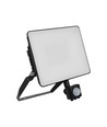Vt-4929-Fc LED projektør 30W - med hurtig tilslutning, PIR sensor, 3000K, sort hus, 120lm/w