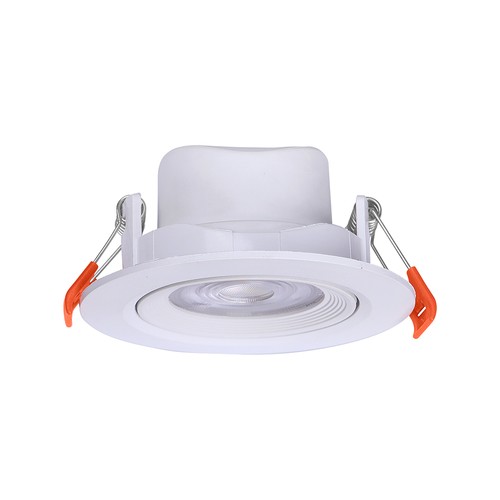 LED indbygningsspot, CCT - 3 lyskulører Hul: Ø6,8 cm, Mål: Ø8,8 cm, 7W, 230V