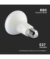 E27 11W R80 LED pære - 1055lm, 120°, erstatter 75W, Samsung LED chip