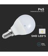 E14 6,5W LED kronepære - P45