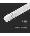 150cm / 20W T8 LED rør - Samsung LED chip, 105lm/W, 6500K, nano-plastik