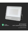 200W LED projektør - 135lm/W, IP65, CREE, 6 års garanti, sort, udendørs