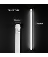 60cm VT-061 T8 9W - nano plast rør, roterbar, Cree chip, 3000K, 6 års garanti