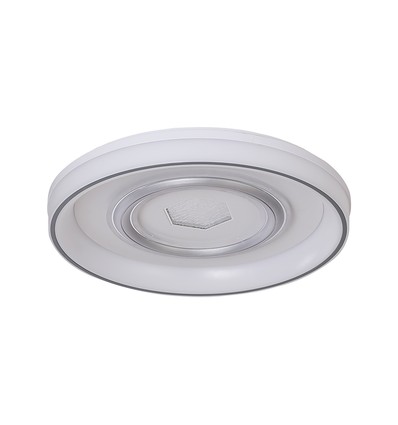 485x70mm VT-7748 loftlampe 48W LED - dekorativ, 3-i-1, hvid, med IR fjernbetjening