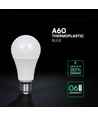 A60 VT-2112 LED 10,5W E27 - plastpære, Cree chip, 4000K, 6 års garanti
