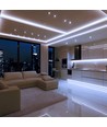 10m 7,2W/m stænktæt LED strip - 24V, IP65, 120 LED pr. meter, 4000K