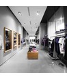 3xGU10 indbygningsspot, firkantet - Hvid/Sort, aluminium, uden lyskilde, hul: Ø256x85mm, mål: 270x100mm