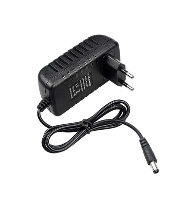 42W / 12V DC stabiliseret strømforsyning - 3.5A, IP44, plug-and-play jackstik