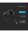 42W / 12V DC stabiliseret strømforsyning - 3.5A, IP44, plug-and-play jackstik