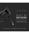 42W / 12V DC stabiliseret strømforsyning - 3.5A, IP44, plug-and-play jackstik