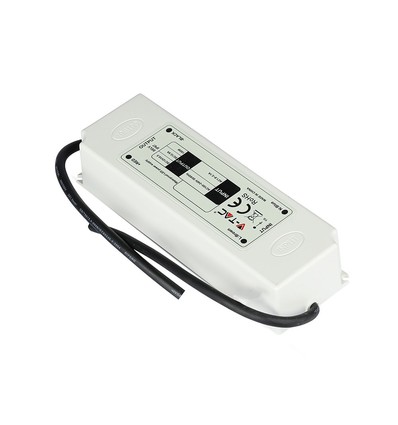 60W / 12V DC strømforsyning - 5A, IP67 vandtæt, Slim design