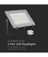 Vandtæt 4-vejs samleboks, IP68 - Hvid, 4-pin, 24A, 450V, UV-resistent, 0,5-4mm²