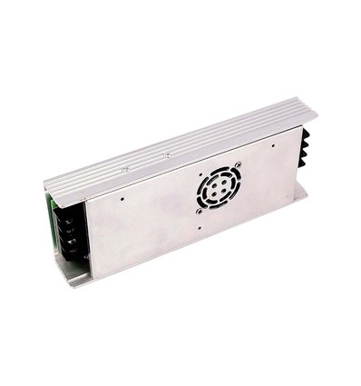 350W / 24V DC strømforsyning til LED - 15A, IP20, Slim design, metalkabinet