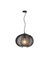 E27 Designer pendellampe - Mat sort, Ø40cm, uden lyskilde