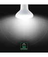 E27 11W LED R80 pære - Samsung LED chip, 1055lm, erstatter 75W