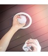 E27 10W R80 LED pære - Samsung LED chip, 800lm, 120 grader, kold hvid