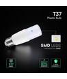 T37 VT-237 LED 7,5W E27 - plastpære, Cree chip, 3000K, 6 års garanti