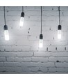 E14 7,5W LED pære - T37, 660lm, 6400K, kold hvid, erstatter 50W